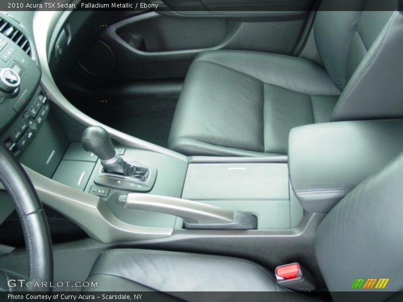Palladium Metallic / Ebony 2010 Acura TSX Sedan