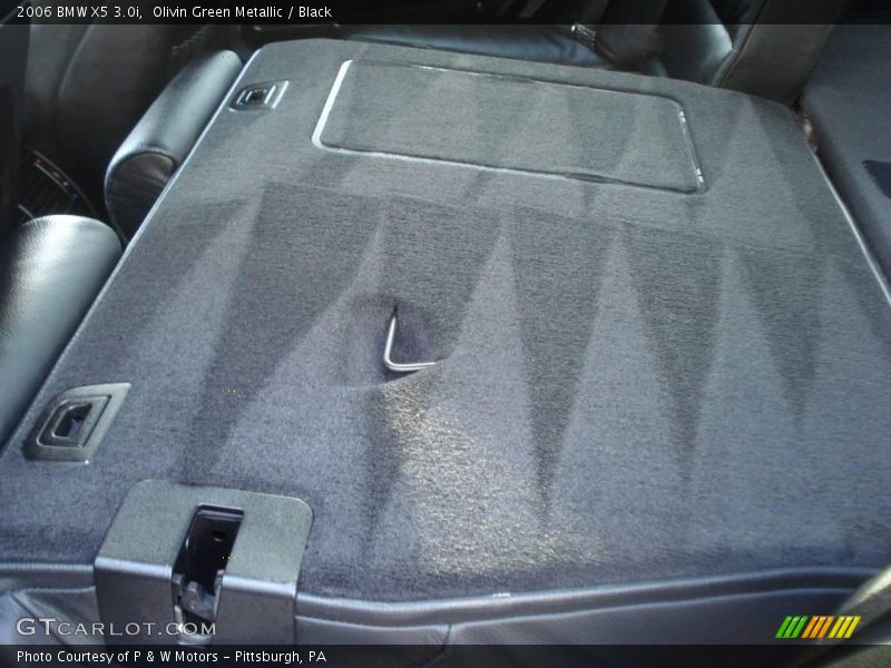 Olivin Green Metallic / Black 2006 BMW X5 3.0i