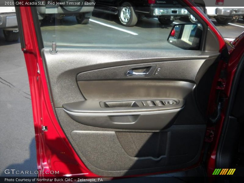 Red Jewel Tintcoat / Ebony 2010 GMC Acadia SLE