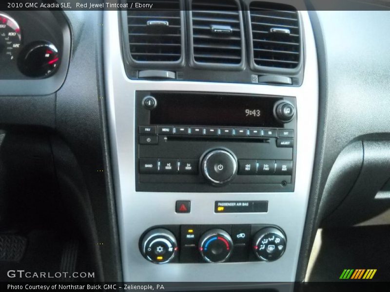 Red Jewel Tintcoat / Ebony 2010 GMC Acadia SLE