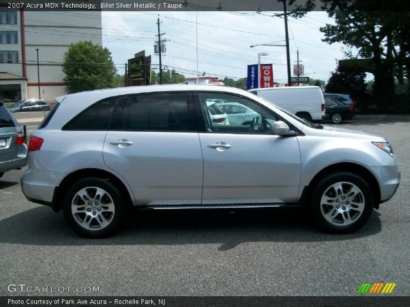 Billet Silver Metallic / Taupe 2007 Acura MDX Technology