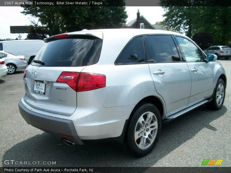 Billet Silver Metallic / Taupe 2007 Acura MDX Technology