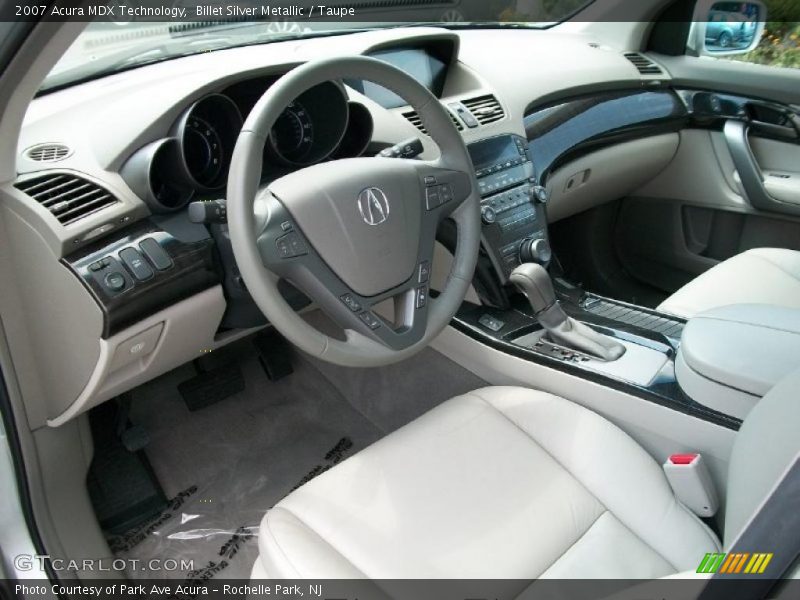 Billet Silver Metallic / Taupe 2007 Acura MDX Technology