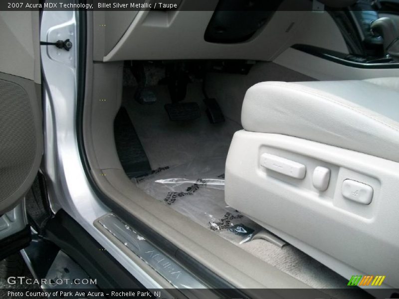 Billet Silver Metallic / Taupe 2007 Acura MDX Technology