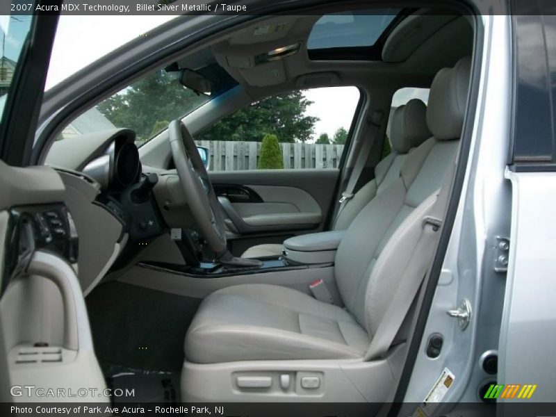 Billet Silver Metallic / Taupe 2007 Acura MDX Technology