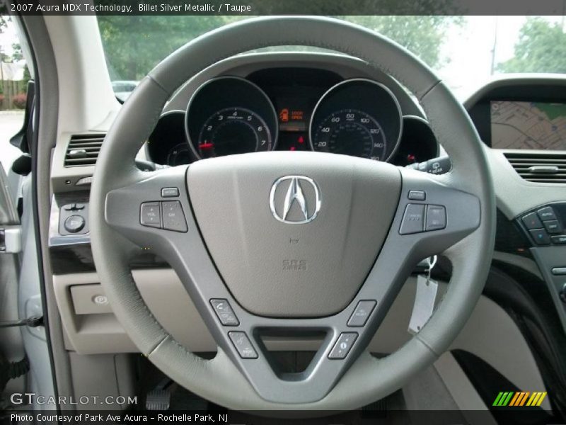 Billet Silver Metallic / Taupe 2007 Acura MDX Technology