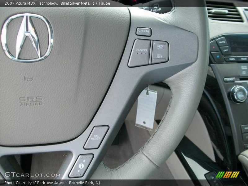 Billet Silver Metallic / Taupe 2007 Acura MDX Technology