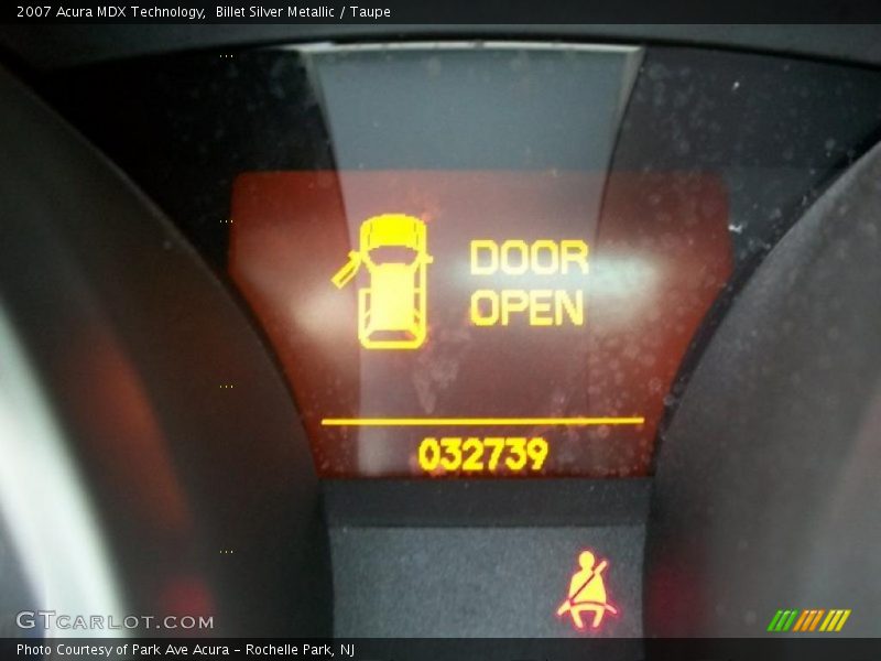 Billet Silver Metallic / Taupe 2007 Acura MDX Technology