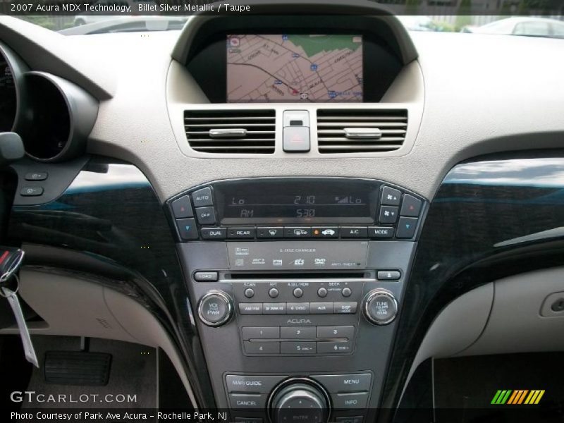 Billet Silver Metallic / Taupe 2007 Acura MDX Technology