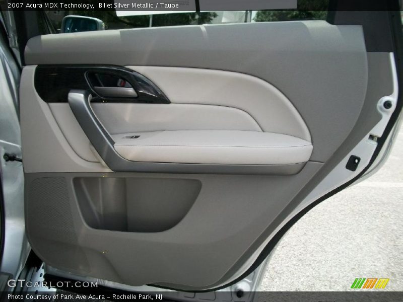 Billet Silver Metallic / Taupe 2007 Acura MDX Technology