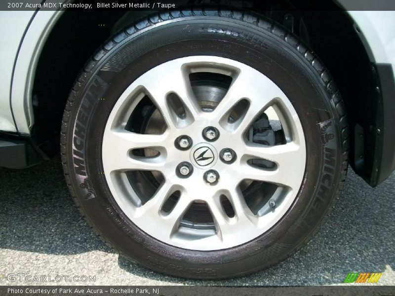 Billet Silver Metallic / Taupe 2007 Acura MDX Technology
