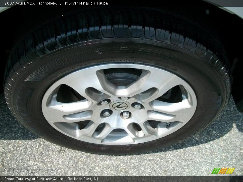 Billet Silver Metallic / Taupe 2007 Acura MDX Technology