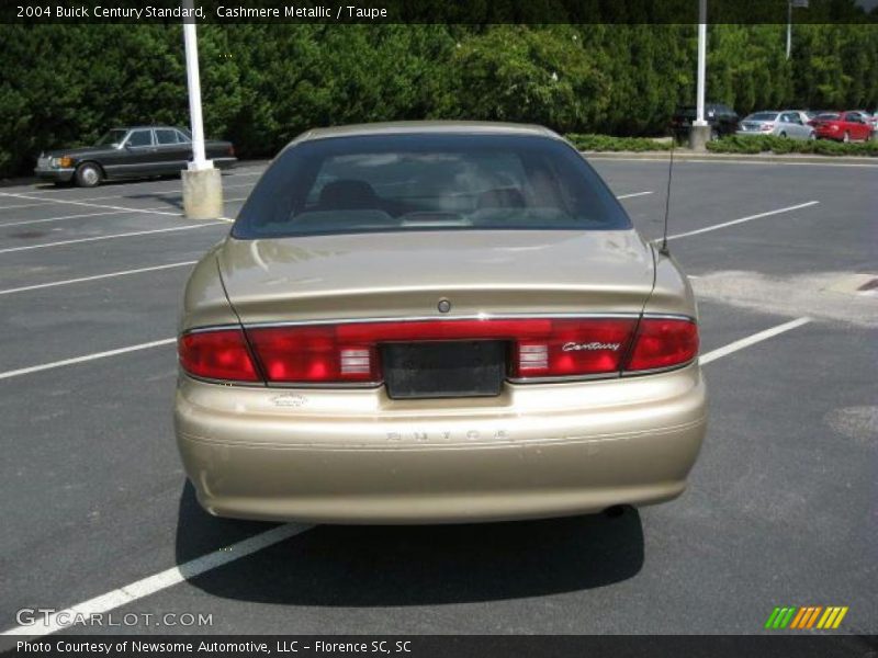 Cashmere Metallic / Taupe 2004 Buick Century Standard