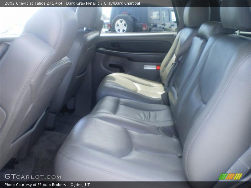 Dark Gray Metallic / Gray/Dark Charcoal 2003 Chevrolet Tahoe Z71 4x4