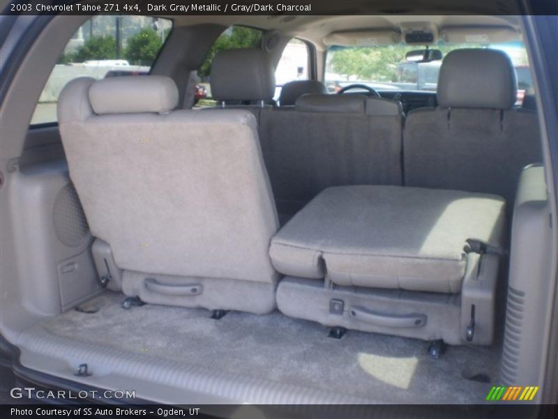 Dark Gray Metallic / Gray/Dark Charcoal 2003 Chevrolet Tahoe Z71 4x4