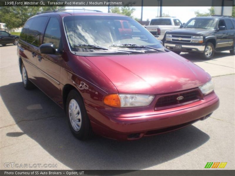 Toreador Red Metallic / Medium Parchment 1998 Ford Windstar GL