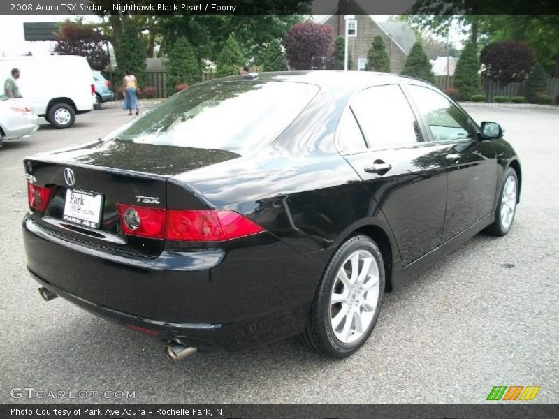 Nighthawk Black Pearl / Ebony 2008 Acura TSX Sedan