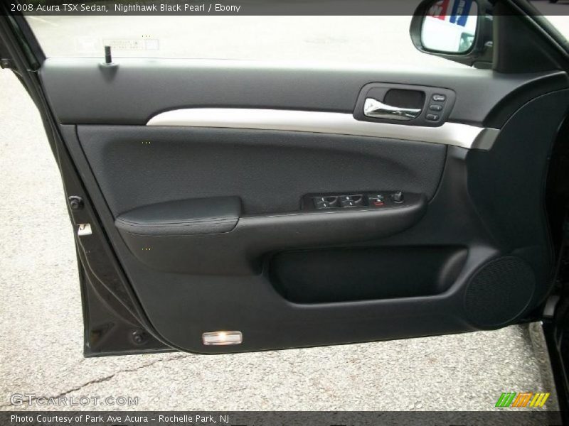 Nighthawk Black Pearl / Ebony 2008 Acura TSX Sedan