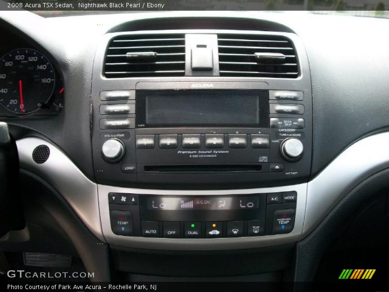 Nighthawk Black Pearl / Ebony 2008 Acura TSX Sedan