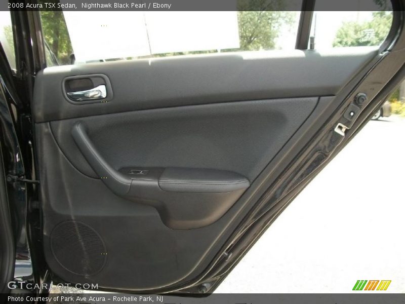 Nighthawk Black Pearl / Ebony 2008 Acura TSX Sedan