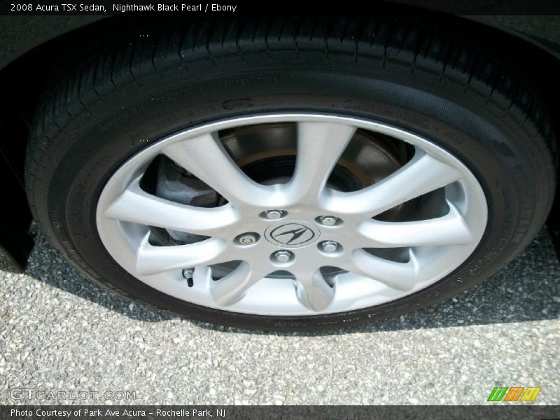 Nighthawk Black Pearl / Ebony 2008 Acura TSX Sedan