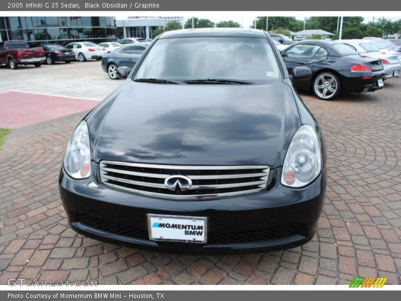 Black Obsidian / Graphite 2005 Infiniti G 35 Sedan