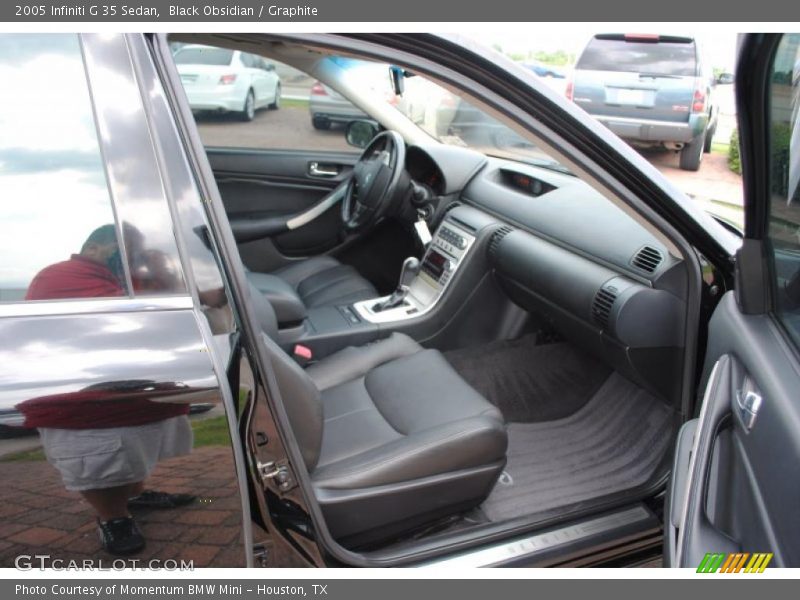 Black Obsidian / Graphite 2005 Infiniti G 35 Sedan