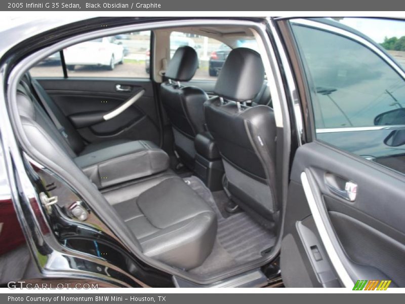 Black Obsidian / Graphite 2005 Infiniti G 35 Sedan