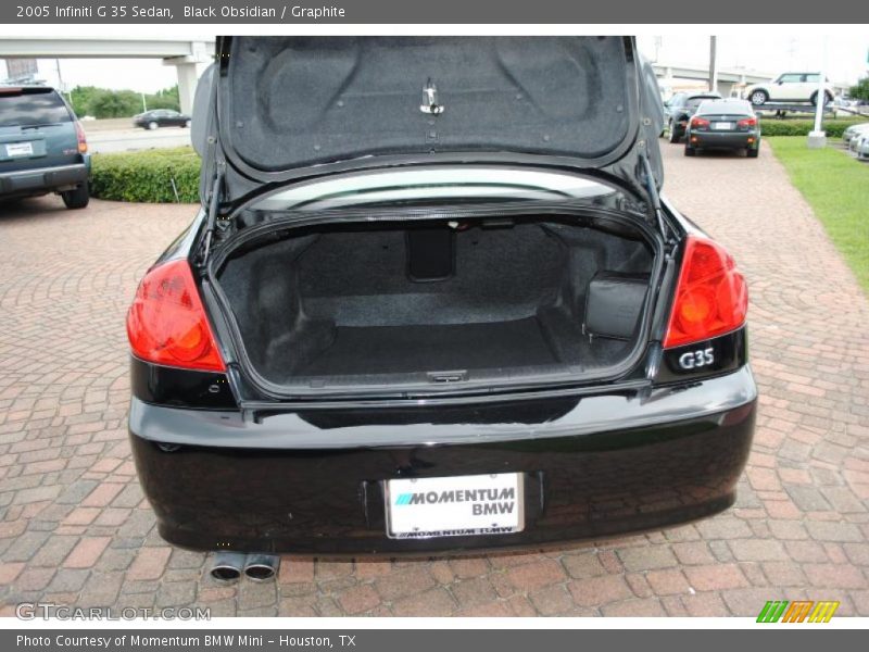 Black Obsidian / Graphite 2005 Infiniti G 35 Sedan