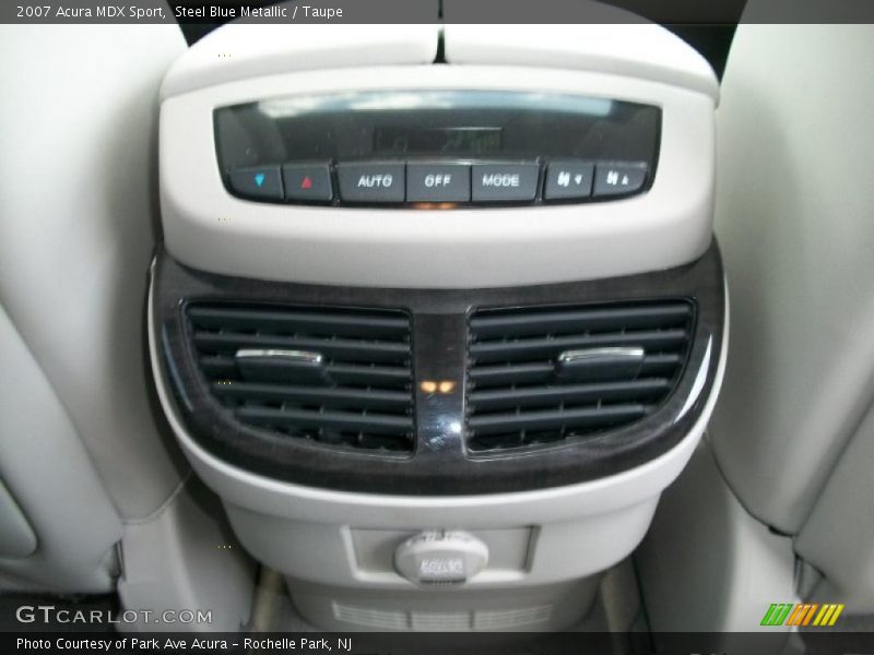 Steel Blue Metallic / Taupe 2007 Acura MDX Sport