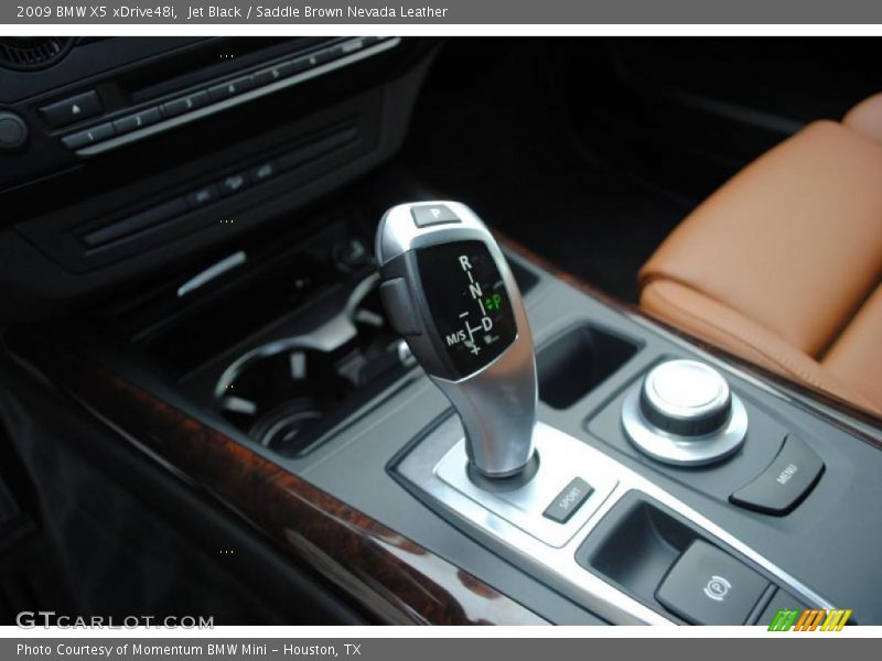 Jet Black / Saddle Brown Nevada Leather 2009 BMW X5 xDrive48i