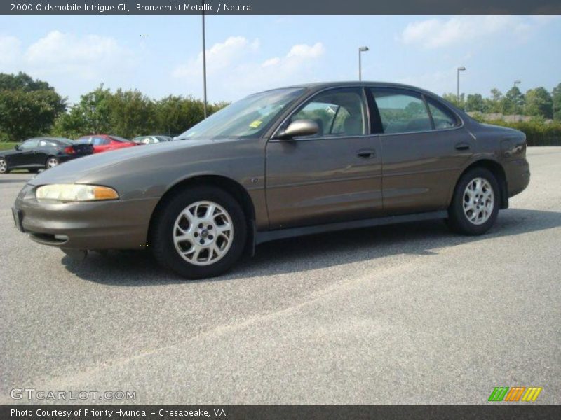 Bronzemist Metallic / Neutral 2000 Oldsmobile Intrigue GL