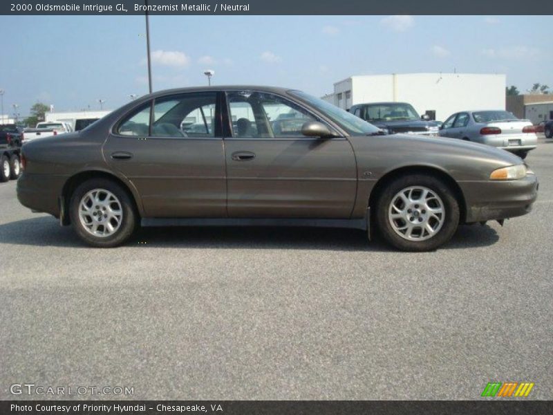 Bronzemist Metallic / Neutral 2000 Oldsmobile Intrigue GL