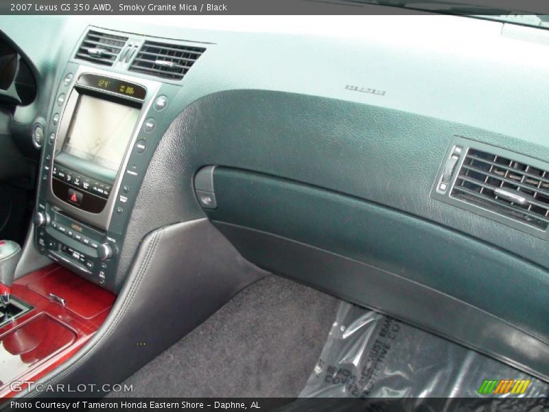 Smoky Granite Mica / Black 2007 Lexus GS 350 AWD