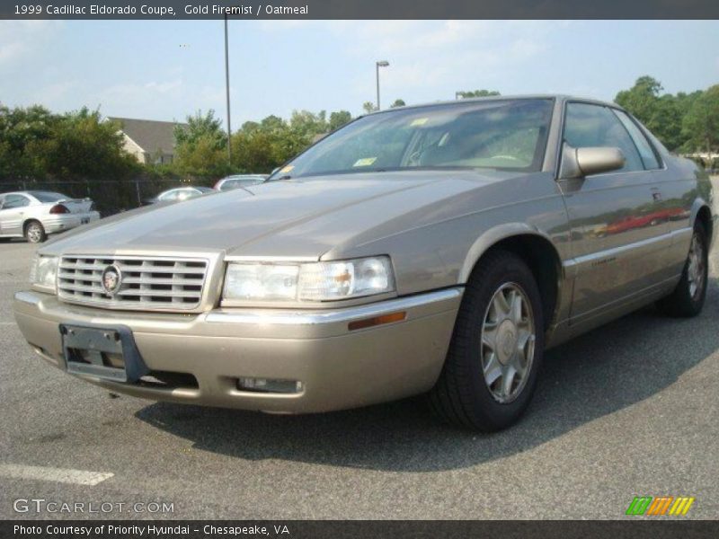 Gold Firemist / Oatmeal 1999 Cadillac Eldorado Coupe