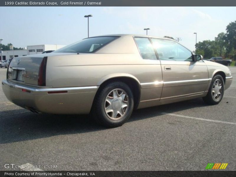 Gold Firemist / Oatmeal 1999 Cadillac Eldorado Coupe