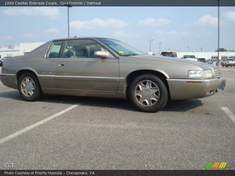 Gold Firemist / Oatmeal 1999 Cadillac Eldorado Coupe