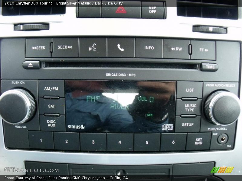 Bright Silver Metallic / Dark Slate Gray 2010 Chrysler 300 Touring