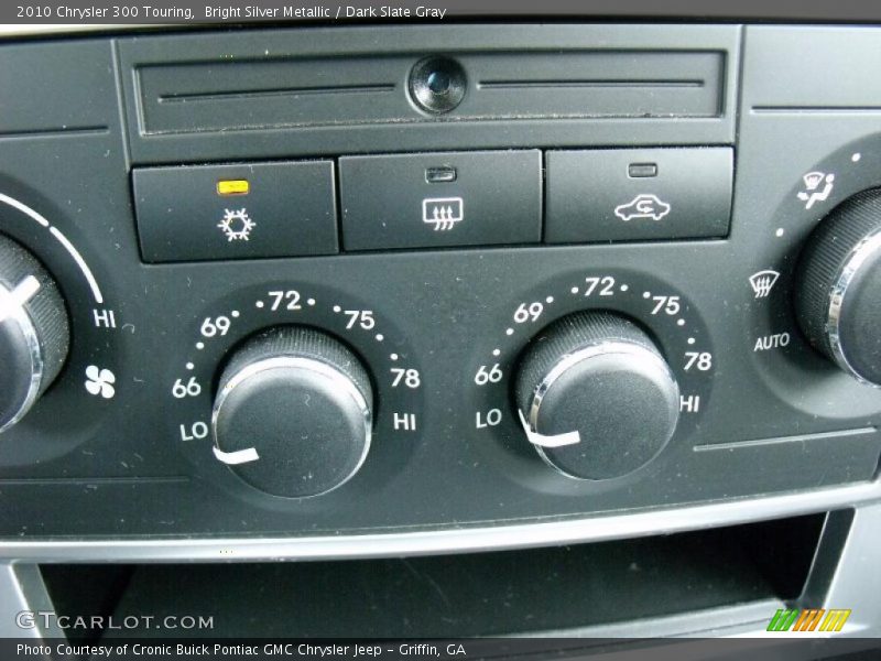 Bright Silver Metallic / Dark Slate Gray 2010 Chrysler 300 Touring