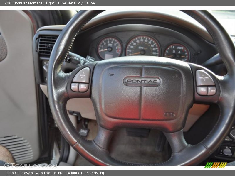 Light Taupe Metallic / Taupe 2001 Pontiac Montana