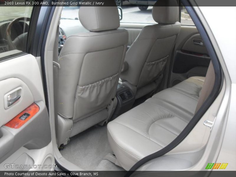 Burnished Gold Metallic / Ivory 2003 Lexus RX 300 AWD