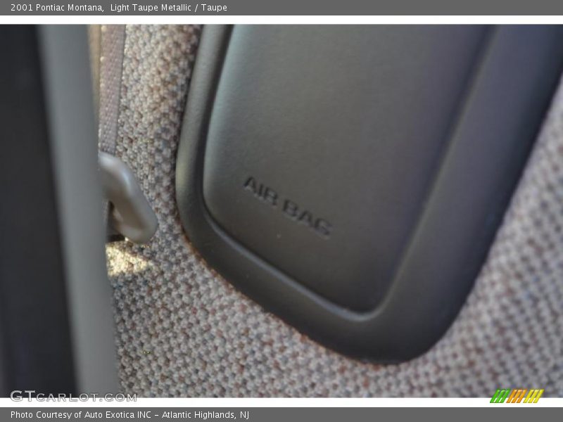 Light Taupe Metallic / Taupe 2001 Pontiac Montana
