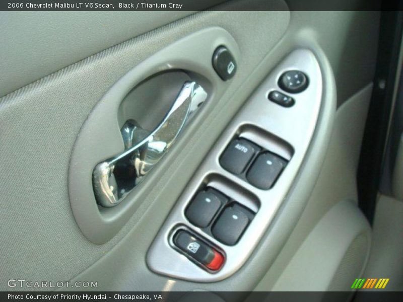 Black / Titanium Gray 2006 Chevrolet Malibu LT V6 Sedan
