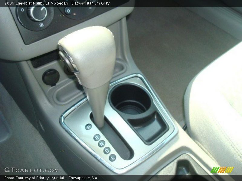 Black / Titanium Gray 2006 Chevrolet Malibu LT V6 Sedan