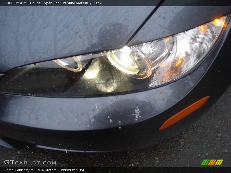 Sparkling Graphite Metallic / Black 2008 BMW M3 Coupe