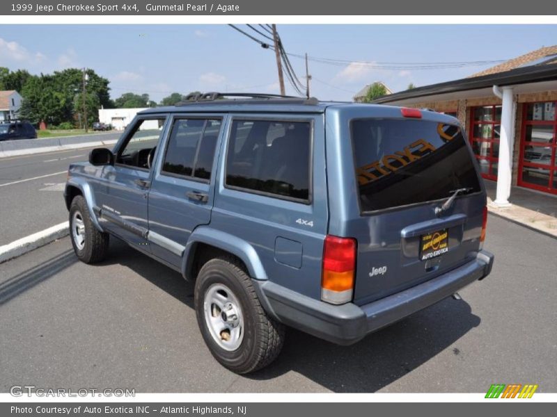 Gunmetal Pearl / Agate 1999 Jeep Cherokee Sport 4x4