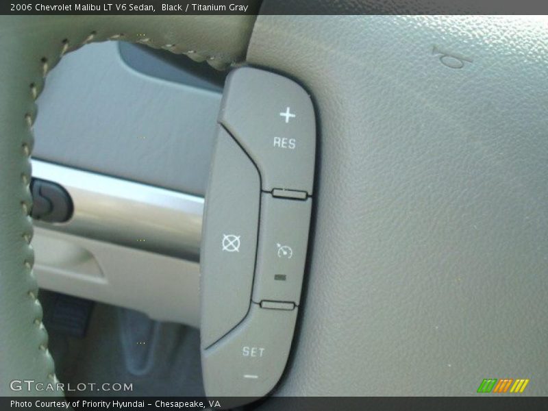 Black / Titanium Gray 2006 Chevrolet Malibu LT V6 Sedan