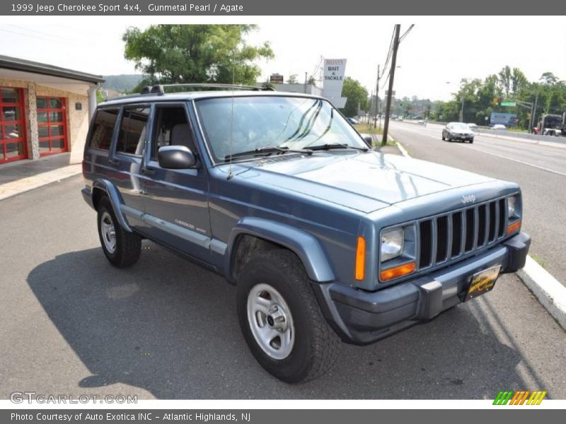 Gunmetal Pearl / Agate 1999 Jeep Cherokee Sport 4x4