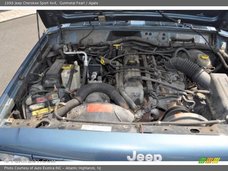 Gunmetal Pearl / Agate 1999 Jeep Cherokee Sport 4x4