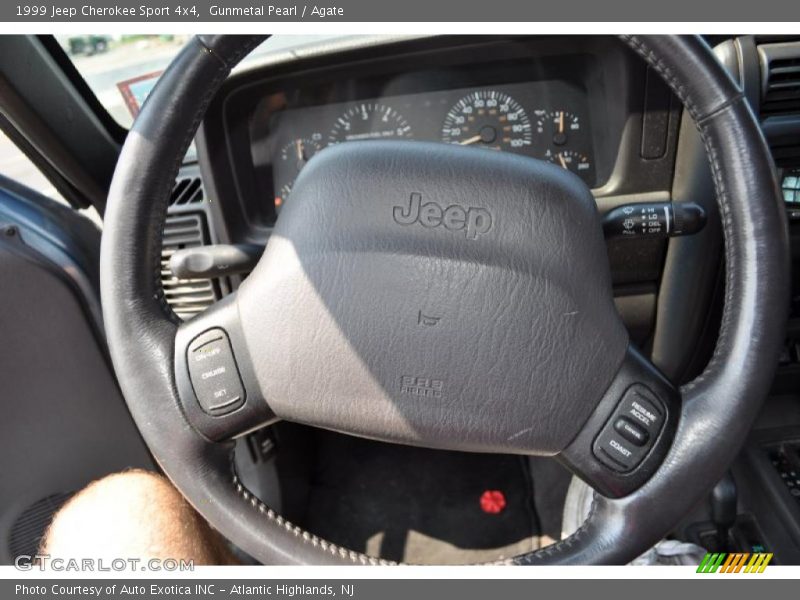 Gunmetal Pearl / Agate 1999 Jeep Cherokee Sport 4x4